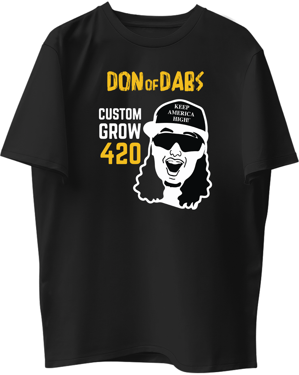 Custom Grow 420 x Keep America High T-Shirt